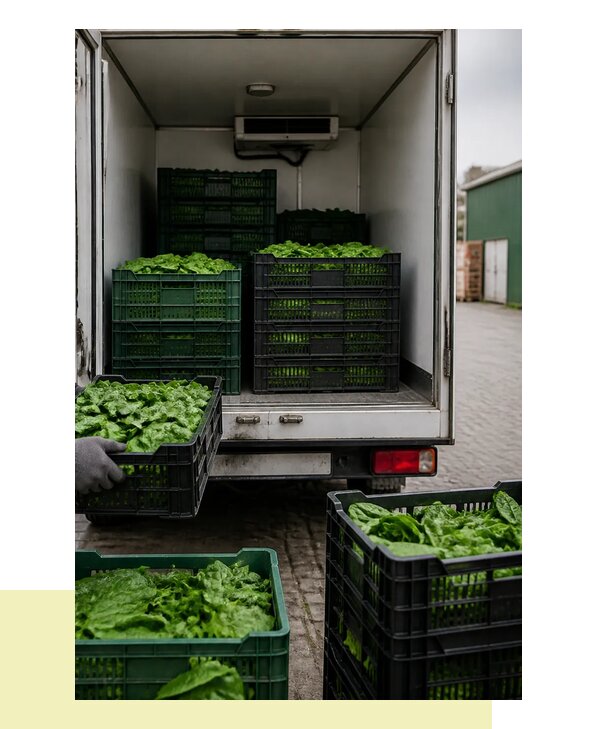 Перевозка шпината в Чусовую с сохранением свежести продукции